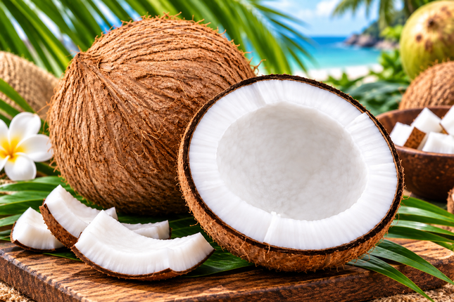 Frische indische Kokosnuss (Fresh Indian Coconut)