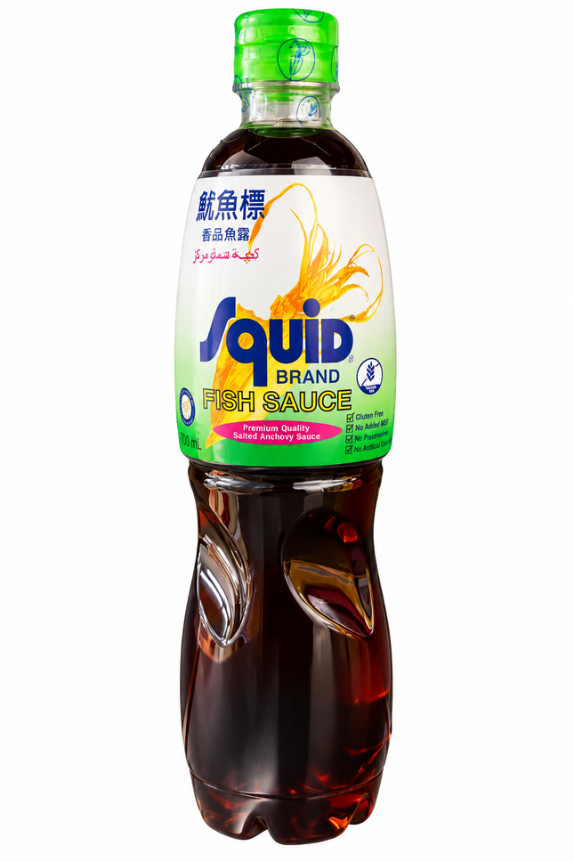 Squid Fischsauce (Fish Sauce)  Asiatische Würzsauce 700ml