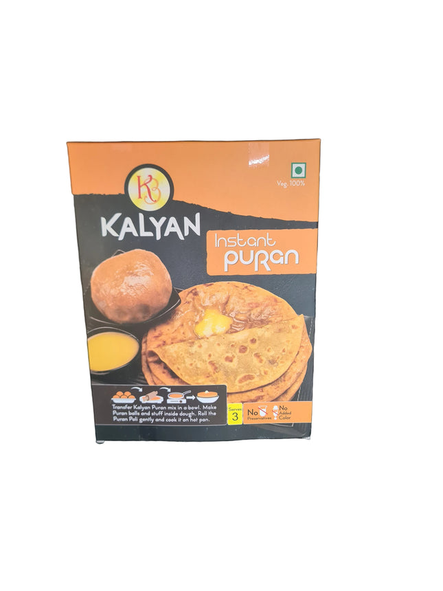 Kalyan Instant Puran 300 g – Süße Linsenfüllung