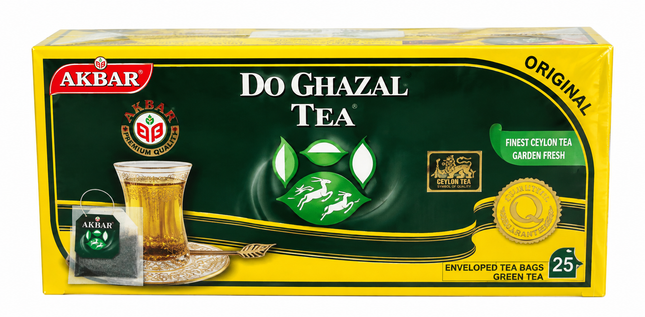 Do Ghazal Green Tea 25 Beutel – Grüner Tee