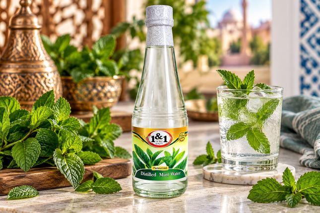 1&1 Distilled Mint Water 343ml