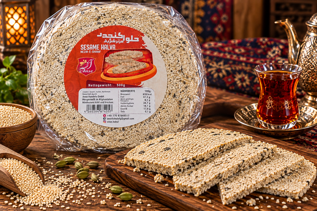 Anse Sesam Halva 500 g – Sesame Halva