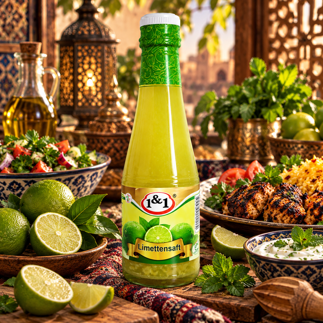 1&1 Limettensaft 333 ml – Lime Juice