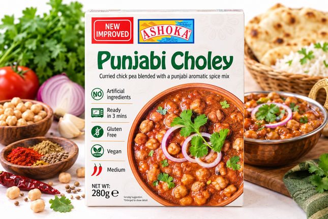 Ashoka Punjabi Choley – Kichererbsen Curry 280 g
