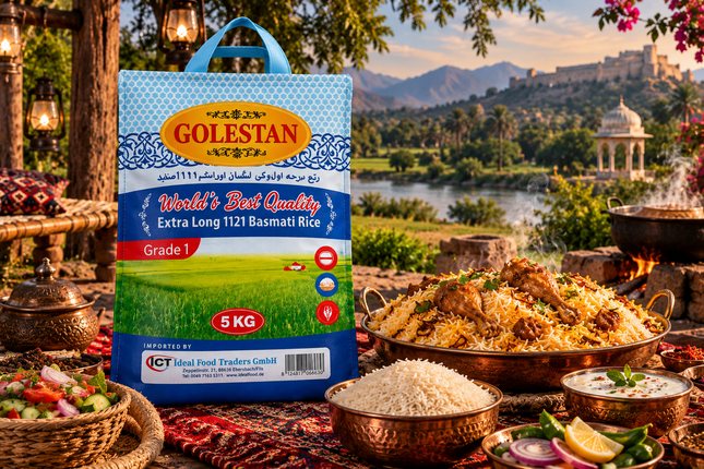 Golestan Basmati Reis 5 kg / 10 kg – Premium Langkornreis