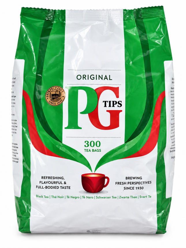 PG Tips 300 Teebeutel – Schwarzer Tee