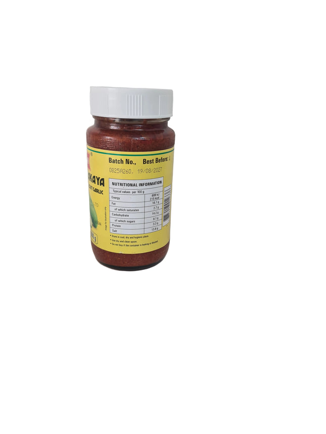 Priya Mango Avakaya Pickle in Oil Without Garlic 300g
