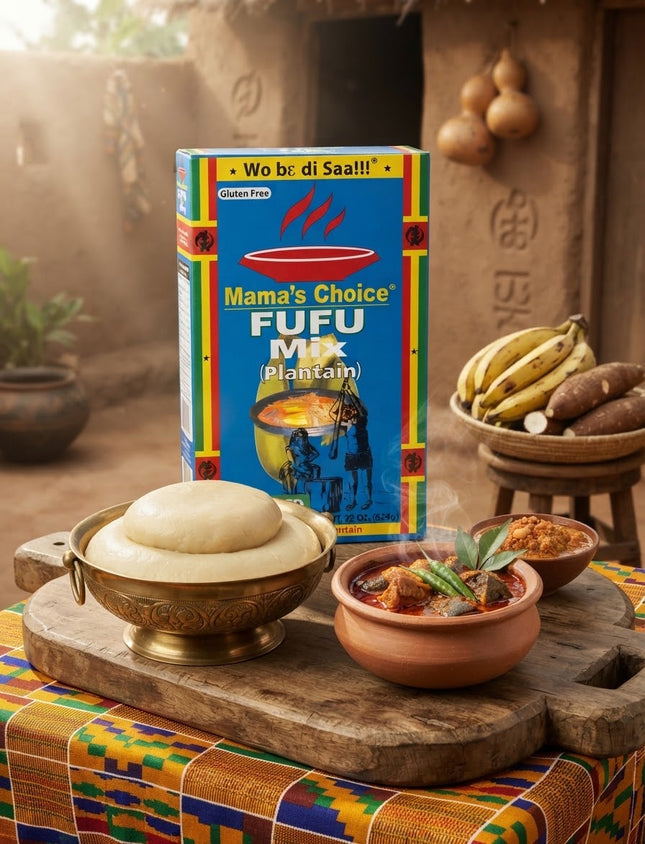 Fufu Plantain 624g