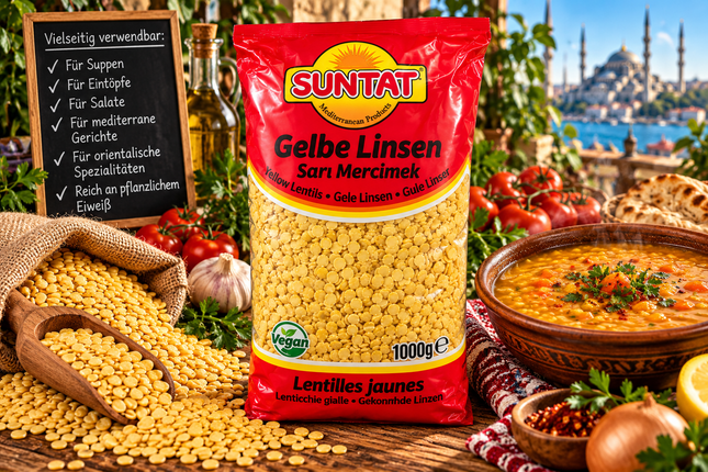 Suntat Gelbe Linsen 1 kg