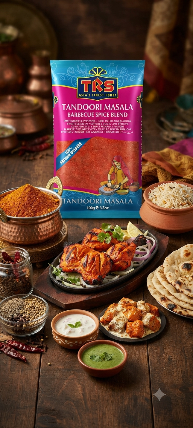 TRS Tandoori Masala 100 g – Indian Spice Blend