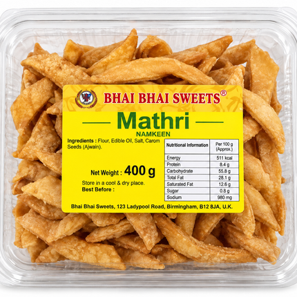 Süßswad Indische Salzstangen 400 g – frisch vom Bäcker
