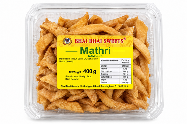 Süßswad Indische Salzstangen 400 g – frisch vom Bäcker