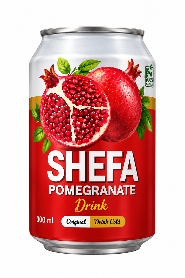 Titel: Shefa Granatapfelsaft 300 ml – Fruchtiger Granatapfel-Drink
