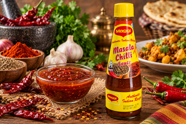 Maggi Masala Chilli Sauce 400 g – Spicy Chilli Sauce