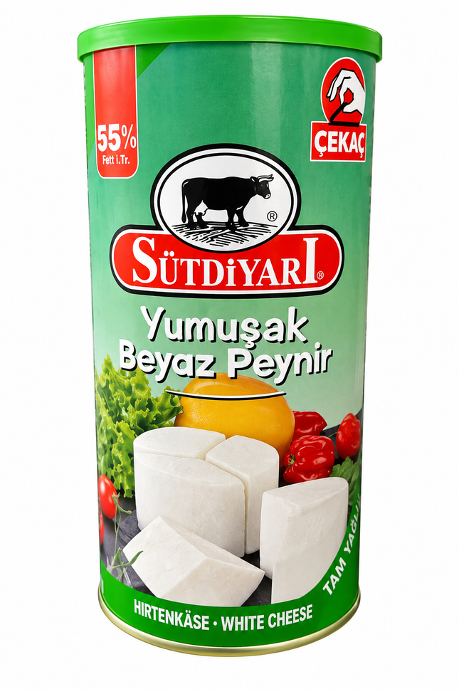 Sütdiyarı Yumuşak Beyaz Peynir 1 kg – Weicher türkischer Weißkäse