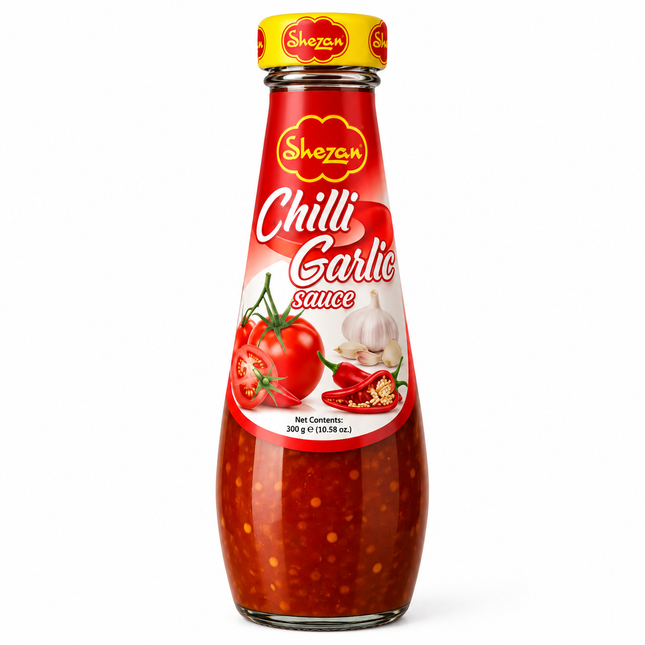 Shezan Chilli Garlic Sauce 300 g – Chili-Knoblauch-Sauce