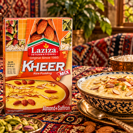 Laziza Kheer Almond &amp; Saffron 155 g