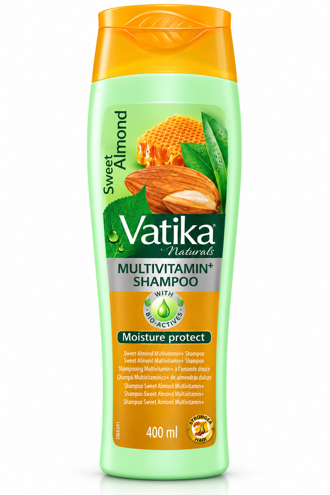 Title: Vatika Sweet Almond Shampoo 400 ml