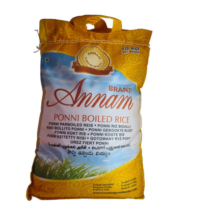 Annam Ponni Boiled Rice 10kg