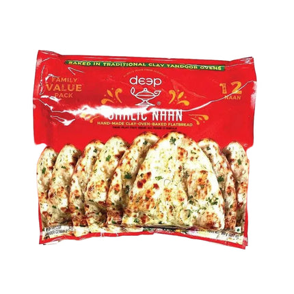 Deep Garlic Naan 12Naan 1.02kg