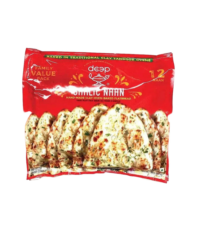 Deep Garlic Naan 12Naan 1.02kg