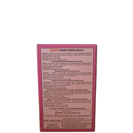 MDH Bombay Biryani Masala 100g