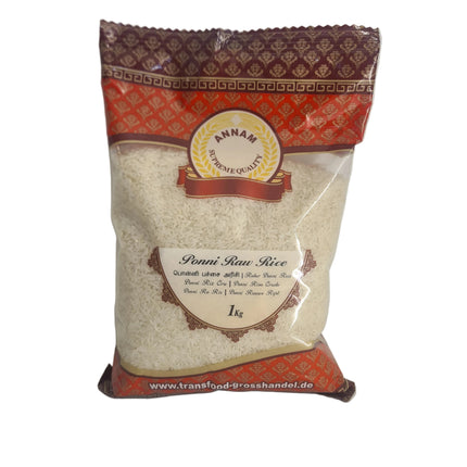 Annam Ponni Raw Rice 1kg