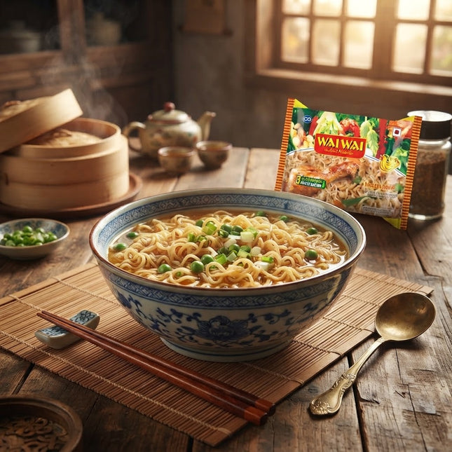 WAI WAI Instant Noodles 75 g – Asiatische Instant-Nudeln