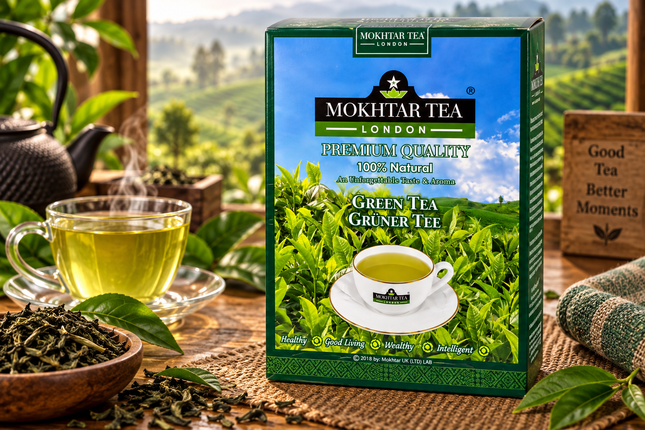 Mokhtar Green Tea 500 g – Grüner Tee