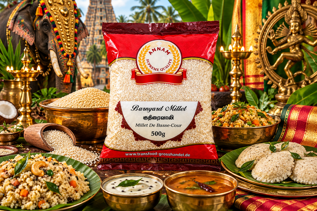 Annam Barnyard Millet 500 g – Barnyard-Hirse