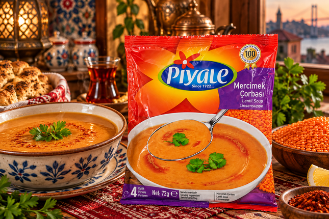 Piyale Linsensuppe 72 g – Mercimek Çorbası