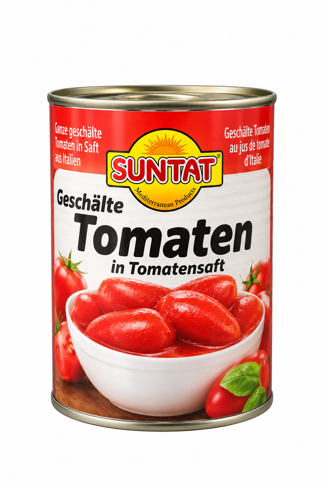 Suntat Geschälte Tomaten 800 g