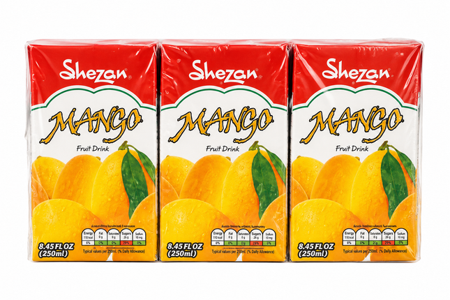 Shezan Mango Fruit Drink 6 x 250 ml – Mango Fruchtgetränk