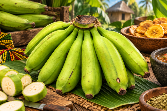 Matoki Kochbananen (Green Cooking Bananas) 1 kg