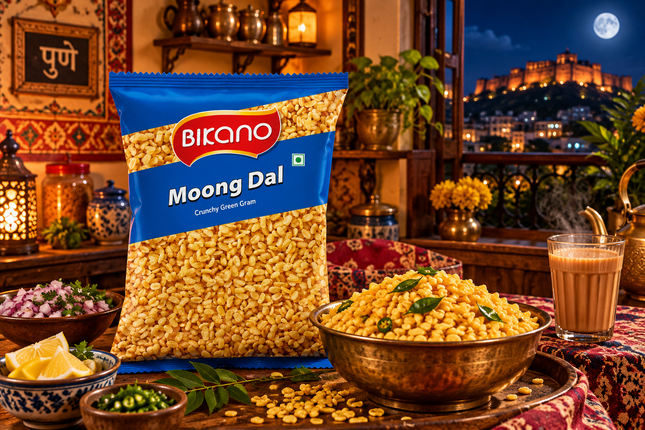 Bikano Moong Dal 200 g – Würziger Linsensnack