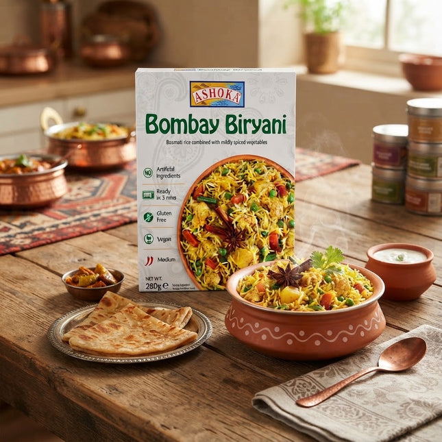 Ashoka Bombay Biryani 280 g – Indisches Reisgericht