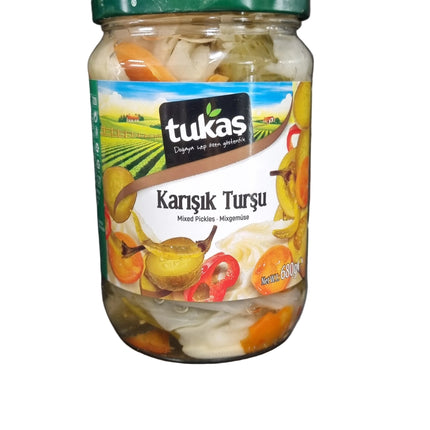Tukaș Karișik Turșu Mixed Pickles•Mixgemüse 680g